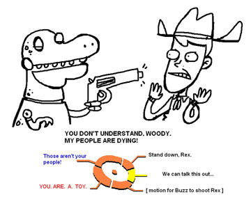 Andy Kluthe - Rex vs Woody Mass Effect