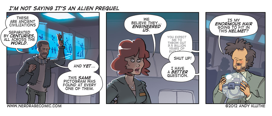 I'm Not Saying It's an Alien Prequel